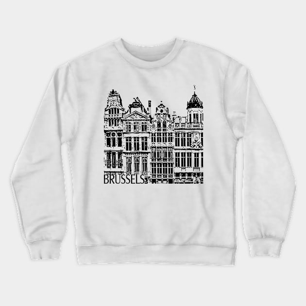 Brussels Crewneck Sweatshirt by TravelTs